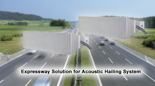 Solución Expressway para WJ-20 de altavoces auxiliares del sistema de aullamiento acústico
