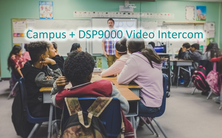 Intercomunicador de video DSP9000 del campus