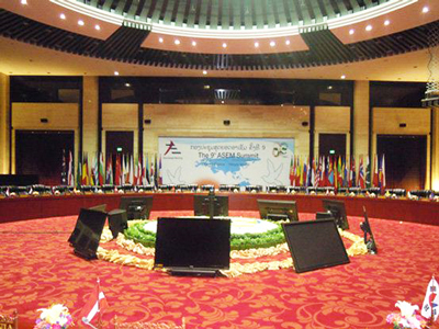 Caso DE LA CONFERENCIA DSPPA-El sistema de conferencia DSPPA se ha utilizado con éxito en la novena Cumbre de La ASEM