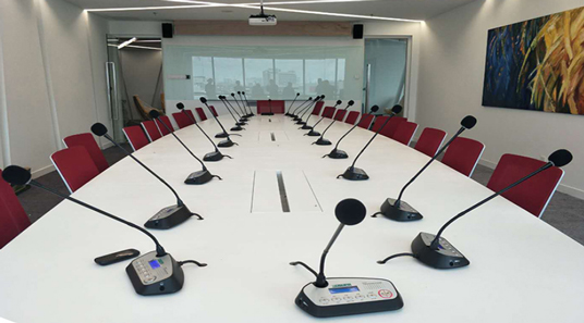 Sistema de conferencias digitales audiovisuales D6201