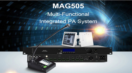 MAG505 Sistema PA de matriz de audio digital