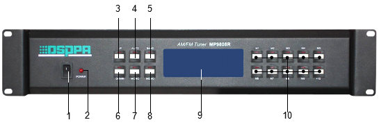 PA System Digital AM/FM Tuner