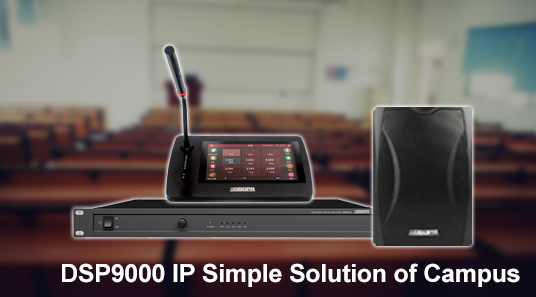 Solución simple DSP9000 IP del campus