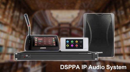 Sistema de audio IP DSPPA