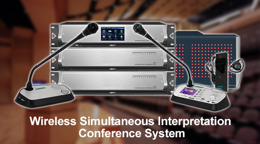 Sistema inalámbrico de conferencias de interpretación simultánea