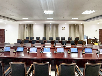 DSPPA | Sistema de conferencias sin papel para el proyecto de la Corte, Zhanjiang, Guangdong