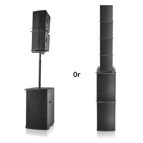 LA-8300 Sistema de altavoces LA-212SUB Active Line Array - Guangzhou ...