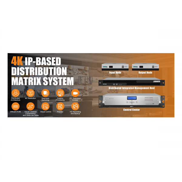 4K IP-Based Distribution Matrix System