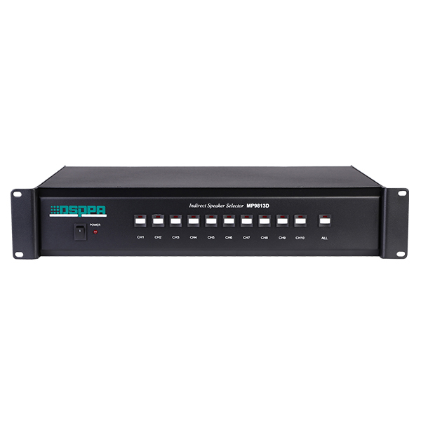 Selector de altavoz indirecto de 10 canales MP9813D